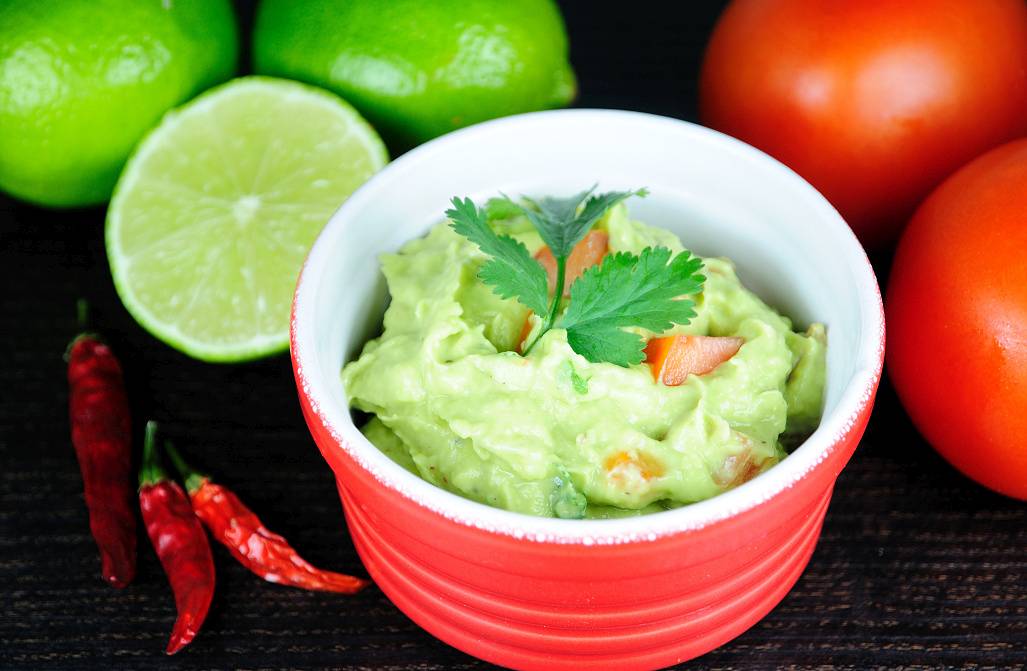 Avokádové guacamole