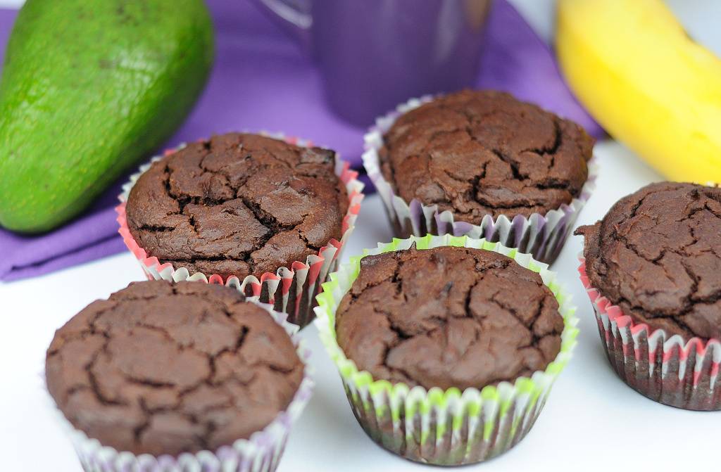 Bezlepkové brownies muffiny