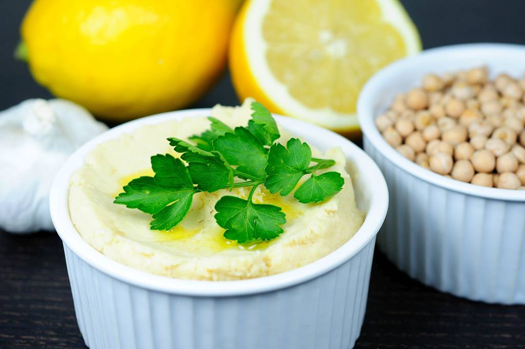 Cizrnový hummus