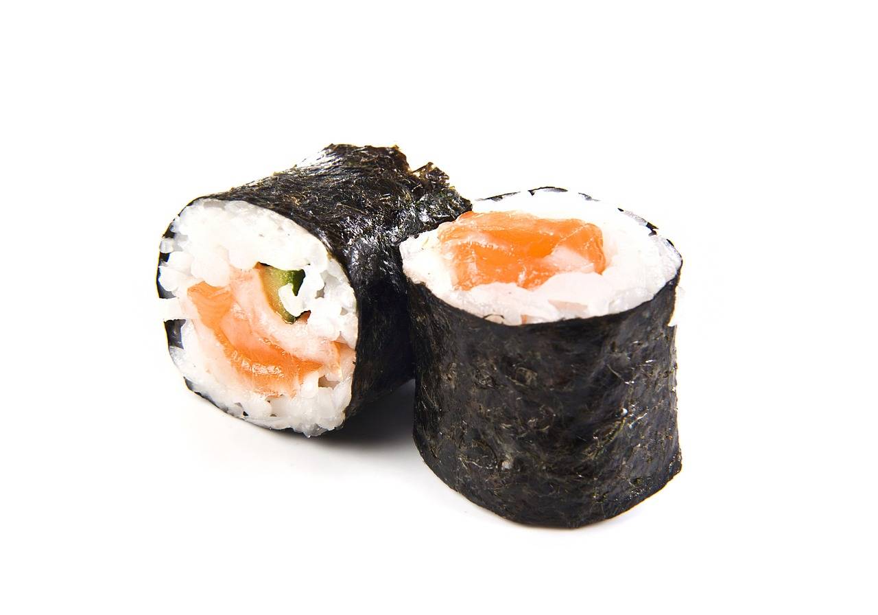 Maki sushi s lososem