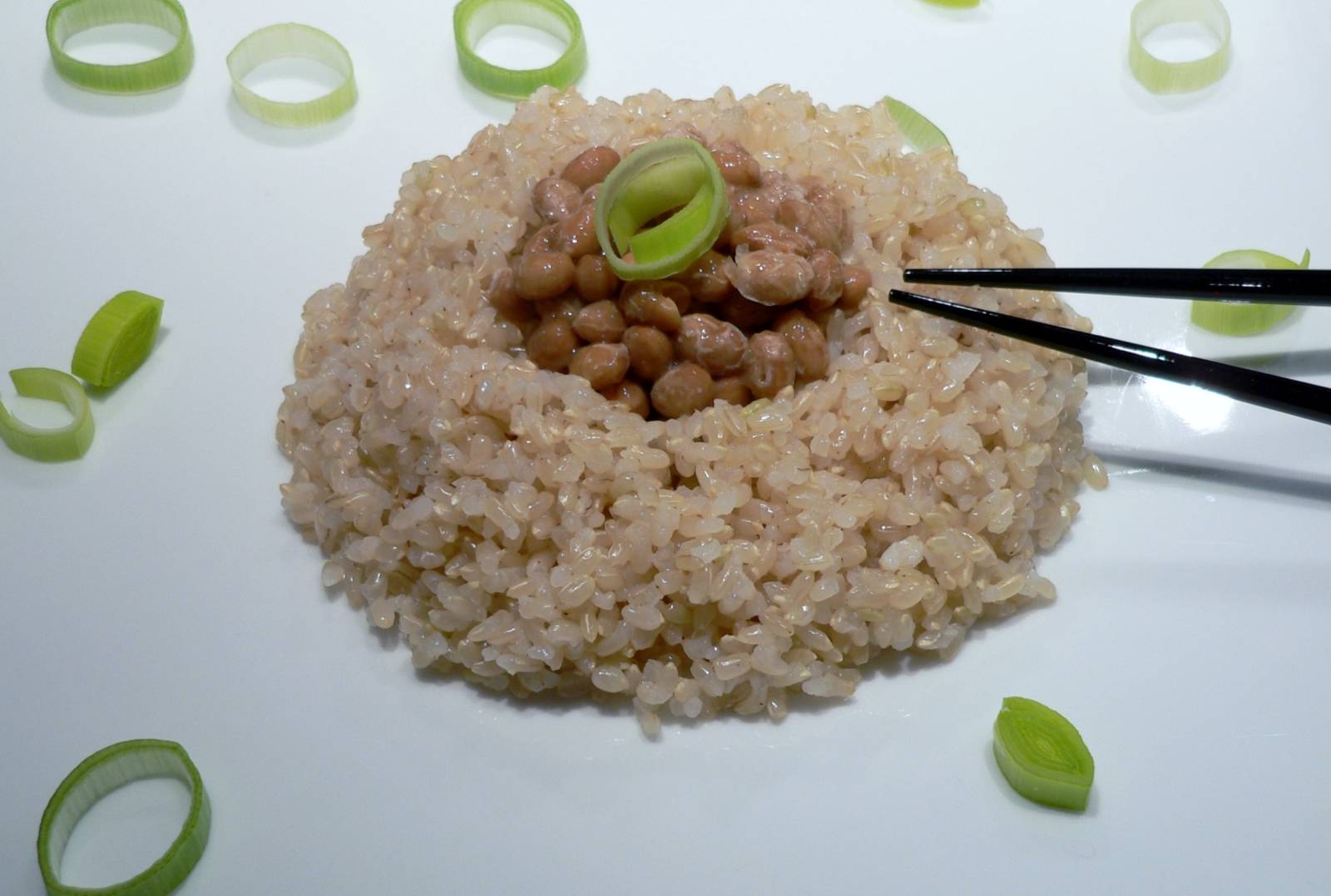 Natto s rýží